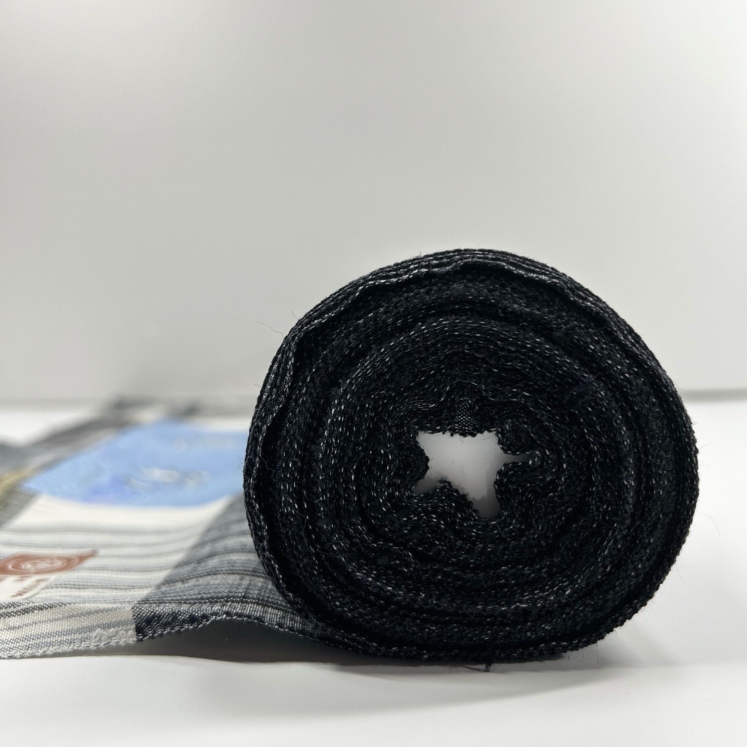  紬 伝統工芸品 市松変わり絣 反物 1本 正絹 着物まとめ売り 同梱 リメイク用 和裁練習用 A 017 紬 着物反物