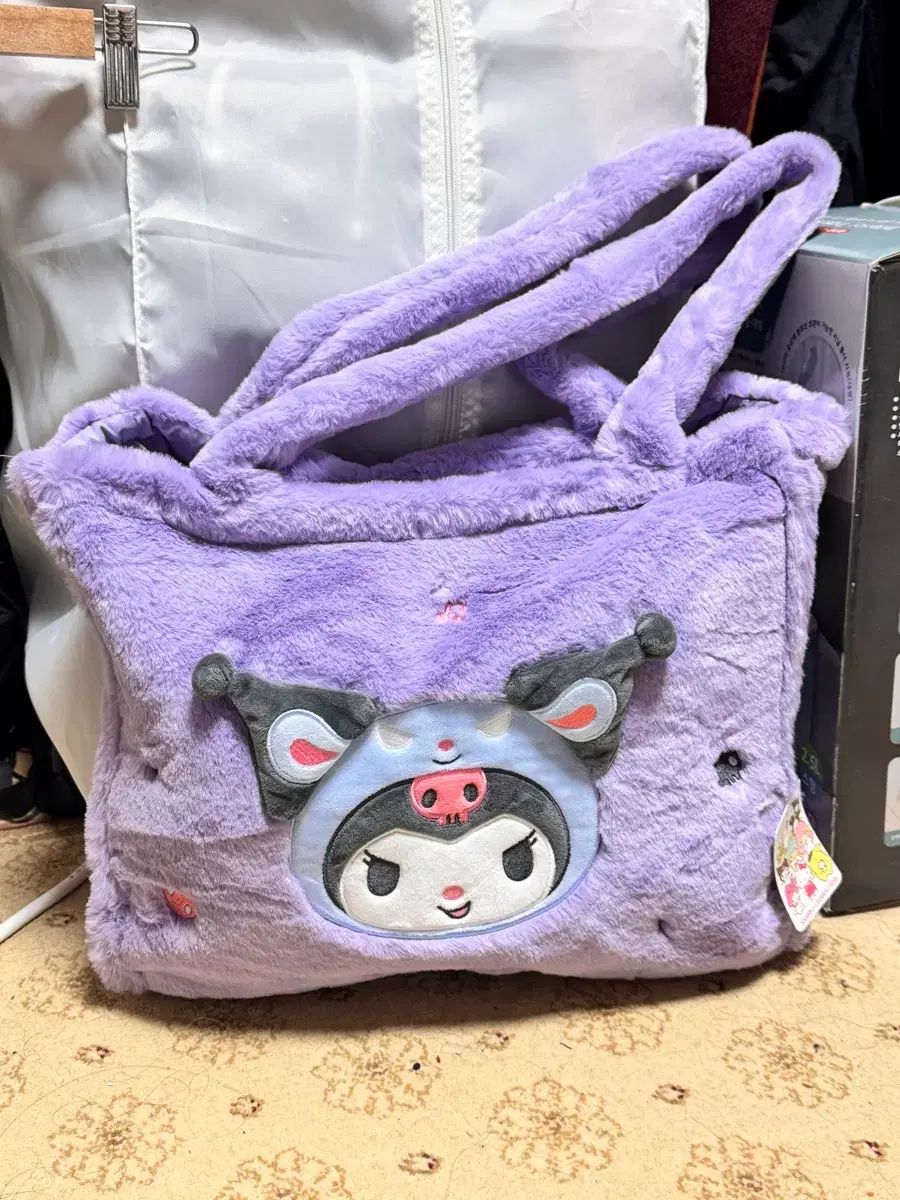 サンリオ クロミ ファー バッグ トートバッグ 大型