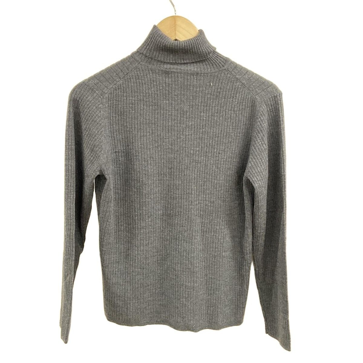 BANDEL XL 長袖 グレー ハイネック バイカラー 長袖モックネック