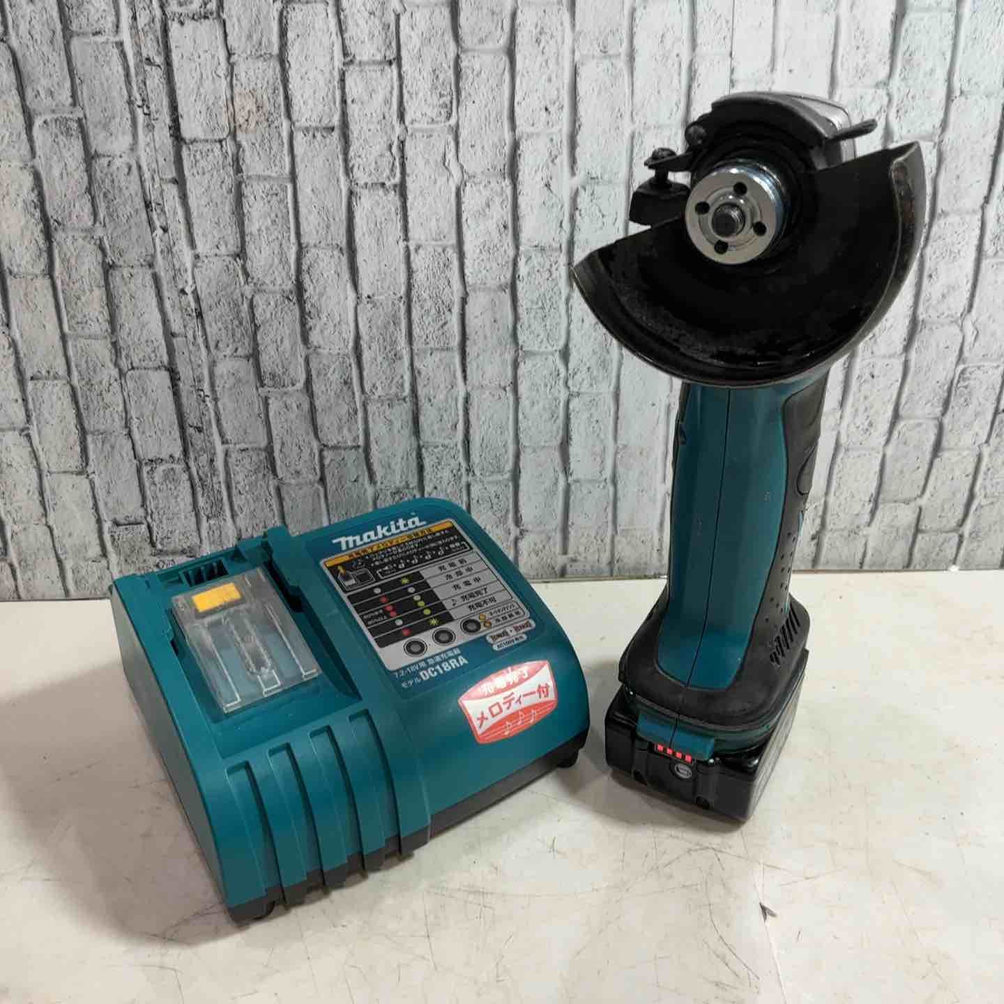 マキタ makita 100 mmコードレスディスクグラインダー 14 4 V