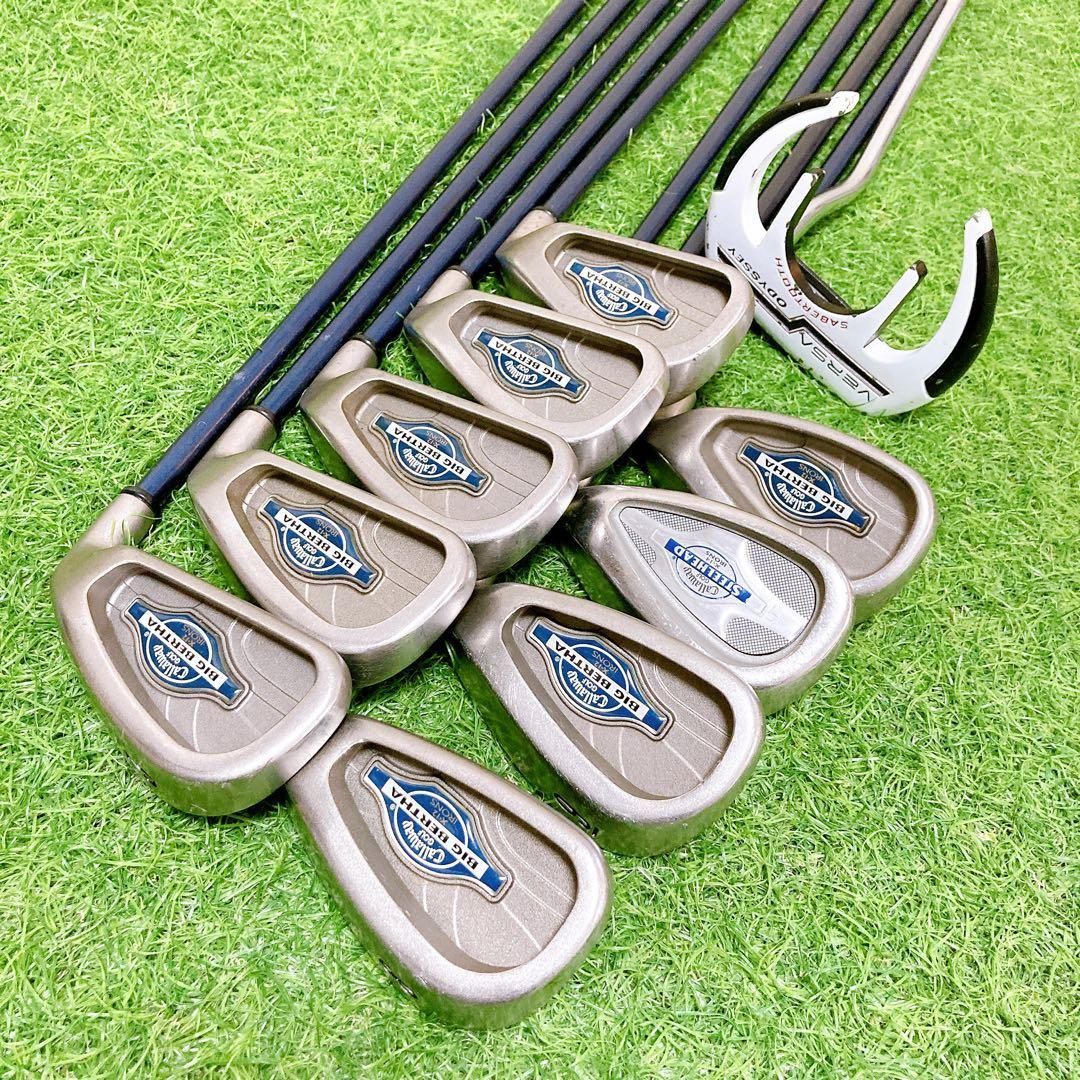 M5.キャロウェイ 初心者オススメ ゴルフクラブ メンズセット 右利き 13