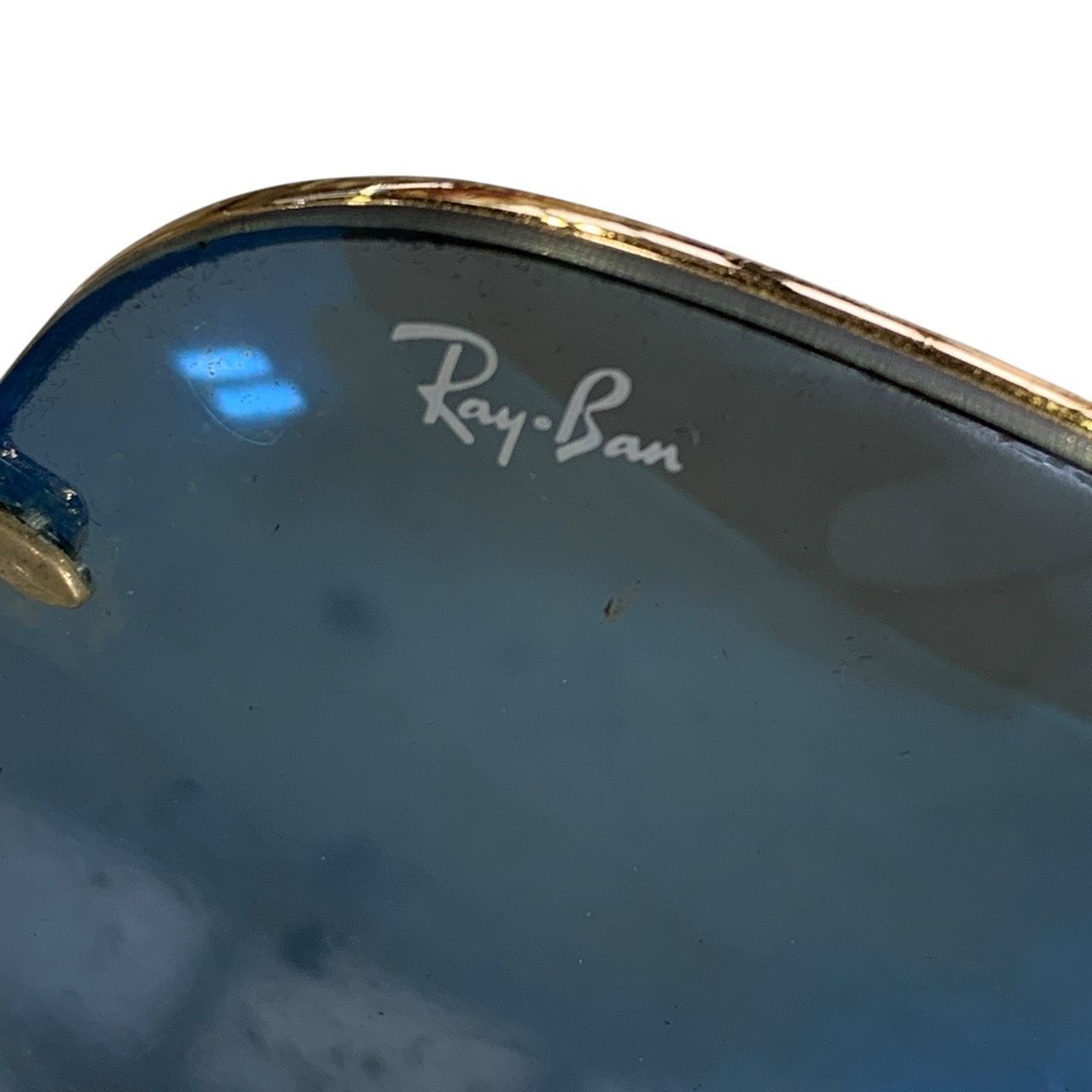 中古 Ray-Ban サングラス ♪3712 Ray-Ban レイバン サングラス 中古 RB3449 ゴールドフレーム