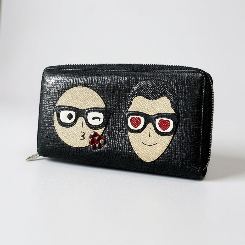 Totoro 購入 黒いレザー財布