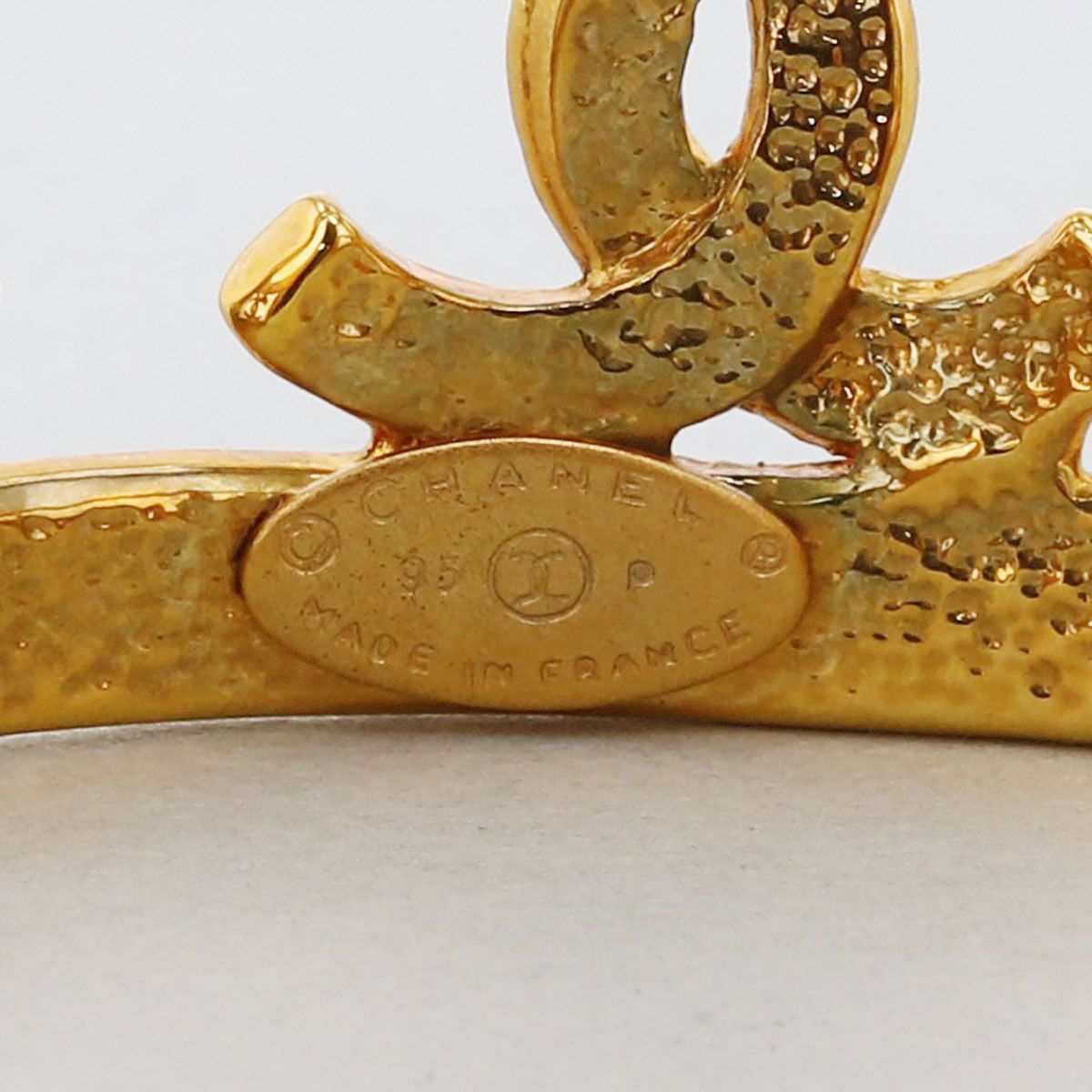 CHANEL シャネル ココマーク バングル ブレスレット レディース メタル