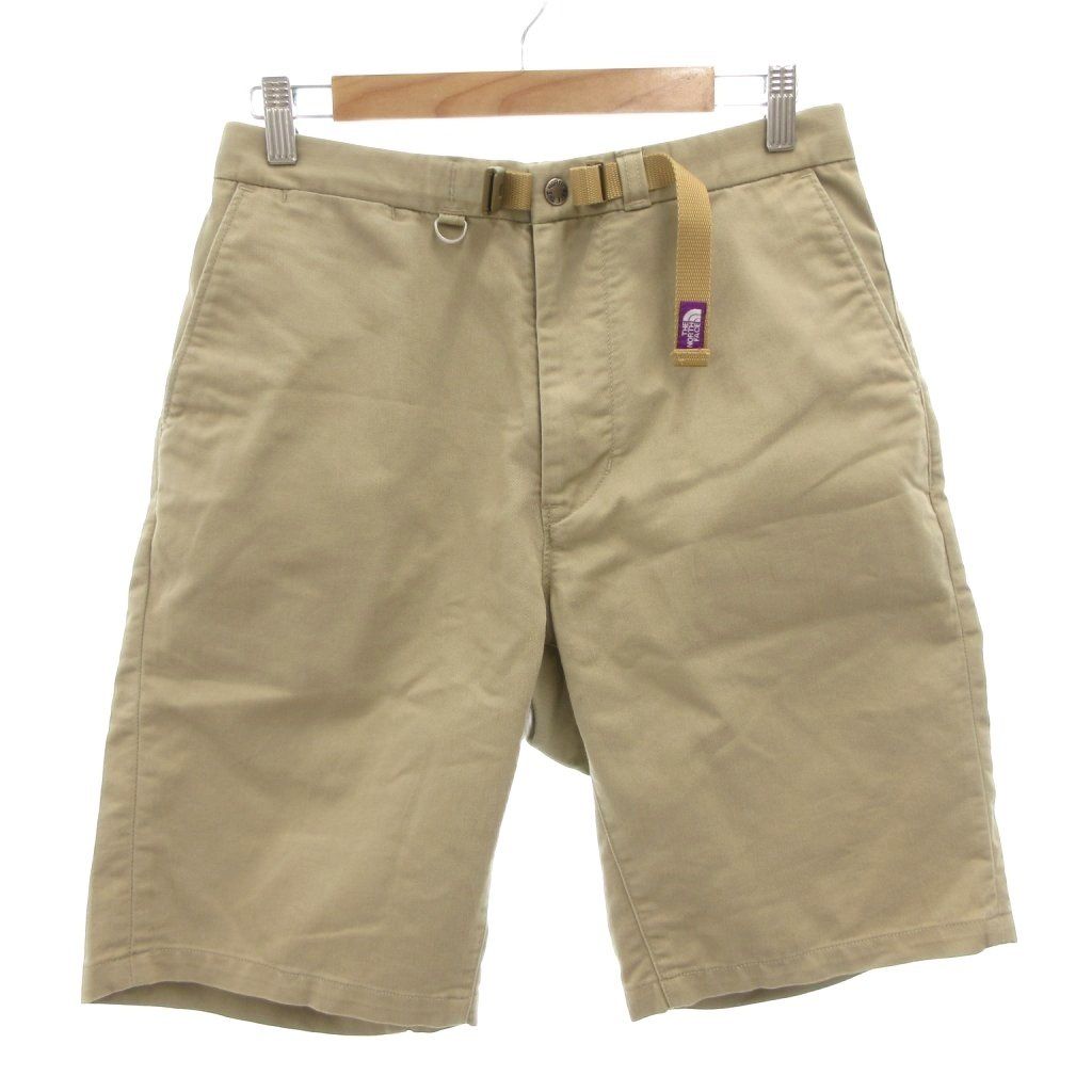 ノースフェイス パープルレーベル THE NORTH FACE PURPLE LABEL Stretch Twill Shorts ハーフパンツ ショーツ ショート 30 茶 ブラウン NT 4900 N FF GY 4