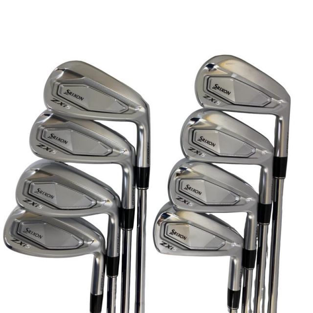 ダンロップ SRIXON ZXi 5 8 S アイアンセット IR 特注シャフト フレックスS メンズ 男性用 右利き 右用 Cランク ゴルフクラブ
