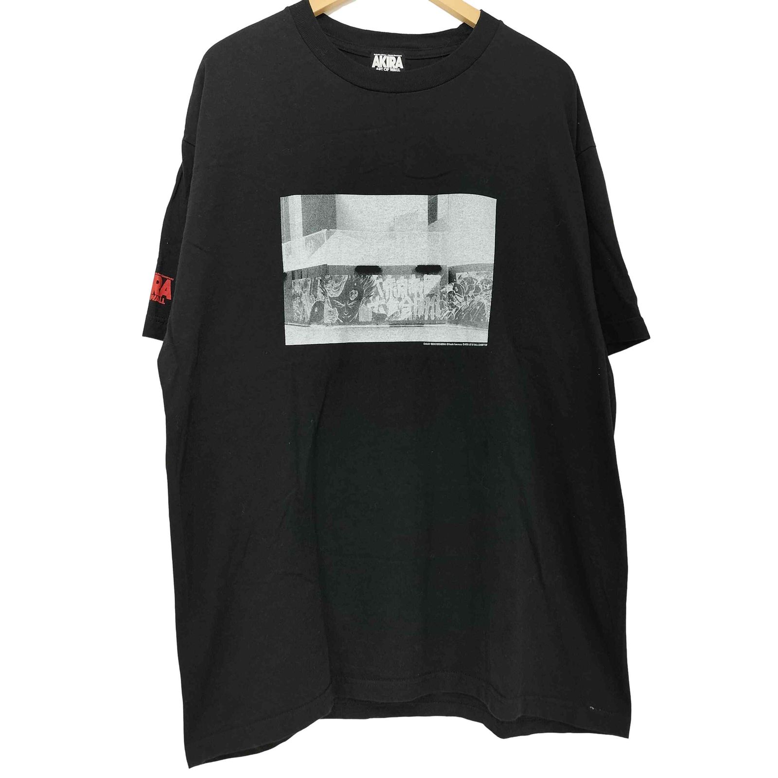 ユーズドフルギ USED古着 ART OF WALL フロントプリント S/S Tシャツ