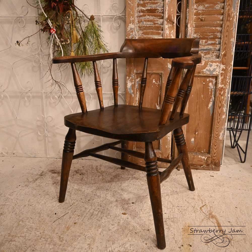 【高級/oliver America】ウィンザーチェア アメリカ製　アンティーク 高級/oliver America】ウィンザーチェア アメリカ製 アンティーク