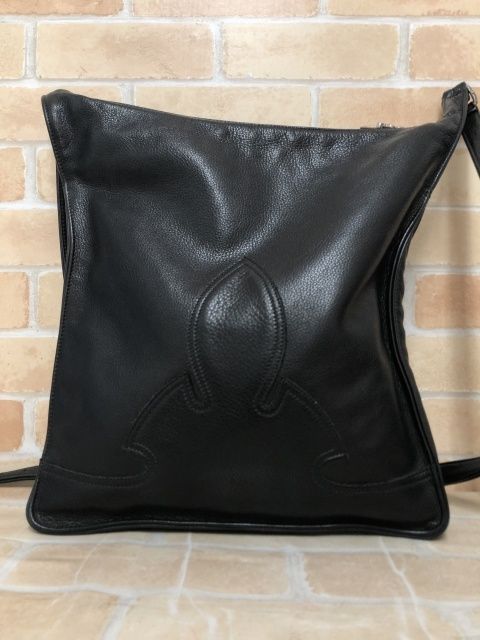 中古】 CHROME HEARTS クロムハーツ フレアニー レザーショルダー