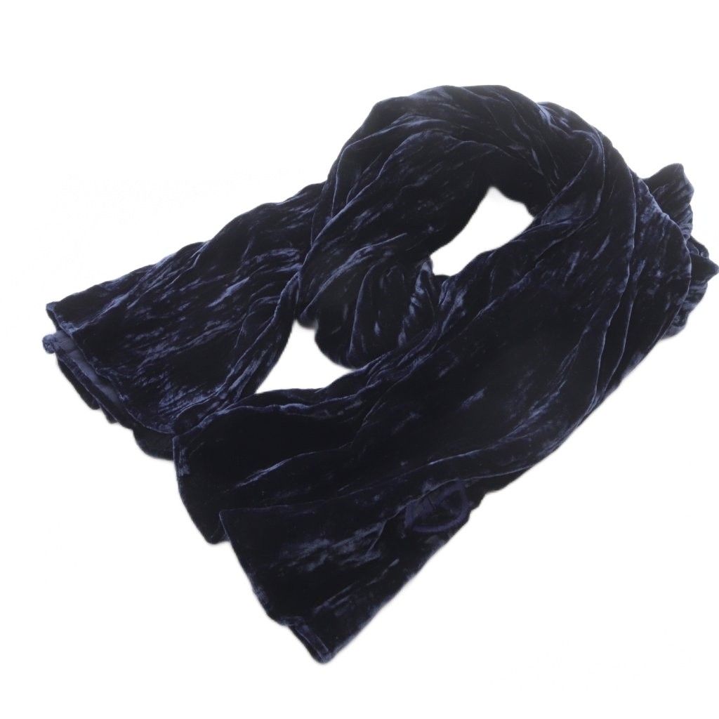 ジョルジオアルマーニ GIORGIO ARMANI ストール 紺 ネイビー