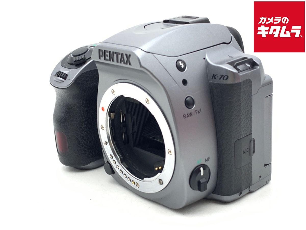 並品 ペンタックス K 70 ボディ シルキーシルバー