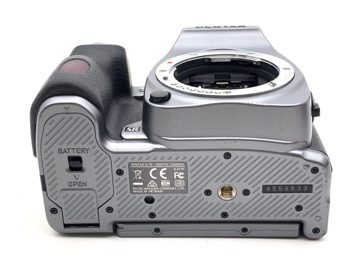  並品 ペンタックス K 70 ボディ シルキーシルバー デジタル一眼レフ デジタルカメラ