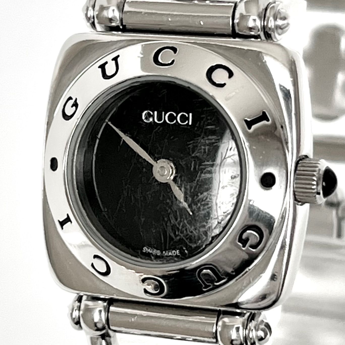 グッチ GUCCI 6400L レディース腕時計 磨き済み 電池新品 s2065 グッチ 6400L レディース 腕時計 磨き済み 美品】GUCCI 電池新品