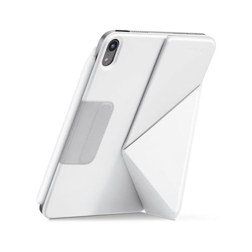 PITAKA iPad mini 7 ケース A 17 Pro 2025 第7世代 6 2021 第6世代 8 3インチ 横置＆縦置 タブレットスタンド 磁気吸着 超スリム 軽量 薄 衝撃保護 折りたたみ 角度調整 mm