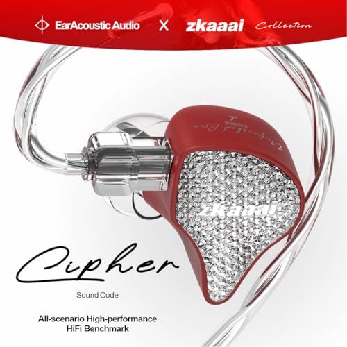 EarAcousticAudio 特別モデル カナル型 イヤホン 国内正規品】EarAcousticAudio Cipher カナル型 イヤホン 10.0mm