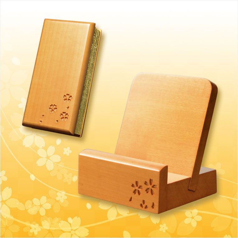 桜花彫り模様 桜いちず