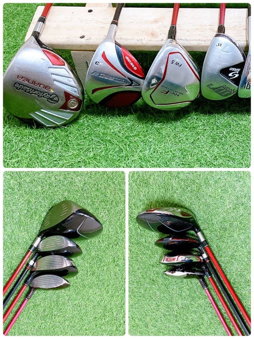 M2.テーラーメイド 初心者オススメ ゴルフクラブ メンズセット 右利き