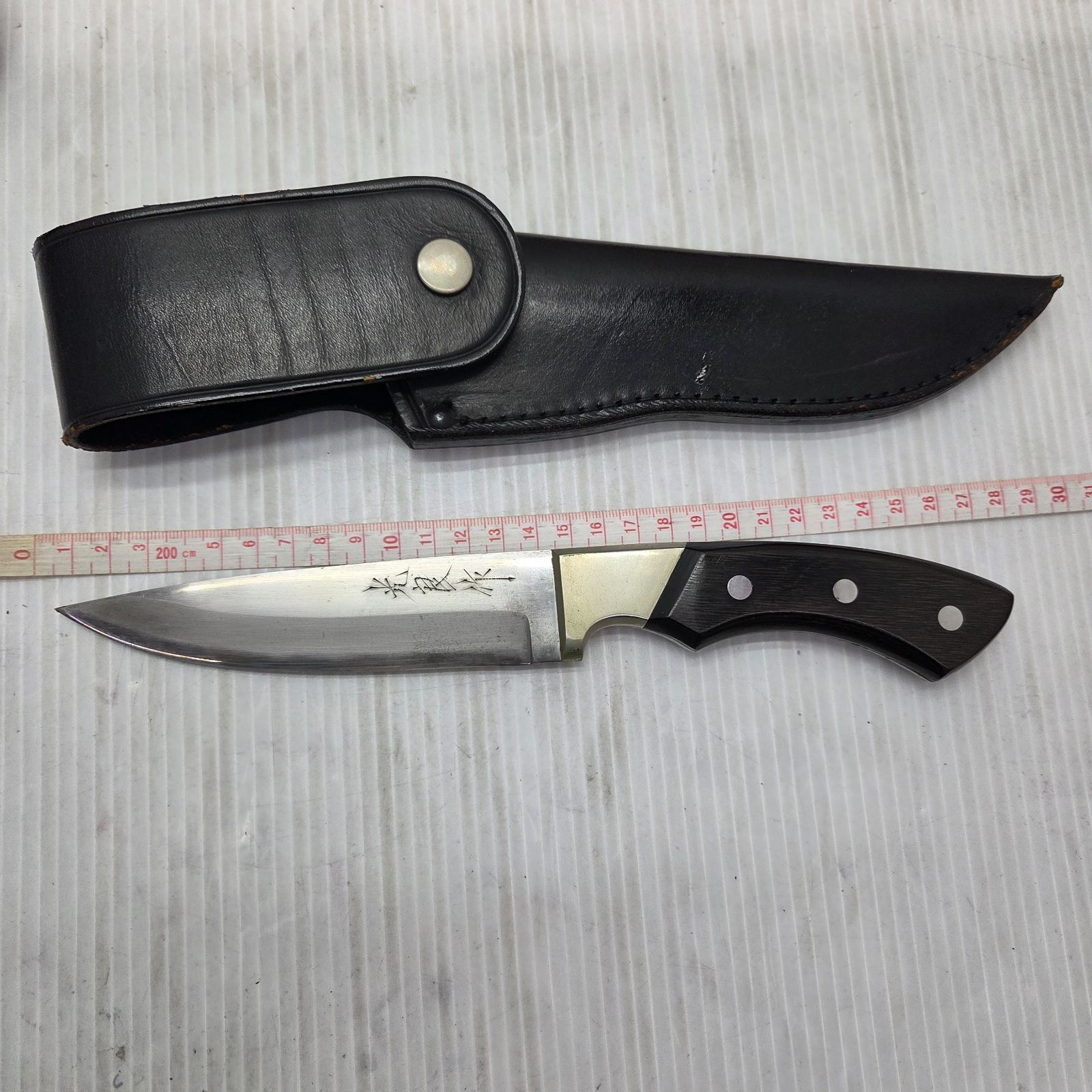  1 S01102 光良作 青安来鋼 武士 ナイフ アウトドア サバイバル ミニタリー 刃物 キャンプ用品 ナイフ ツール アウトドア