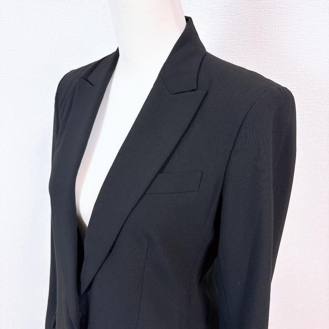 theory テーラードジャケット ワンボタン 4 無地 ブラック - メルカリ