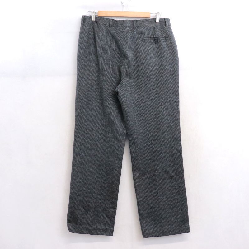 80s イタリア製 vintage 2タック ウール スラックスパンツ メンズ XS~S