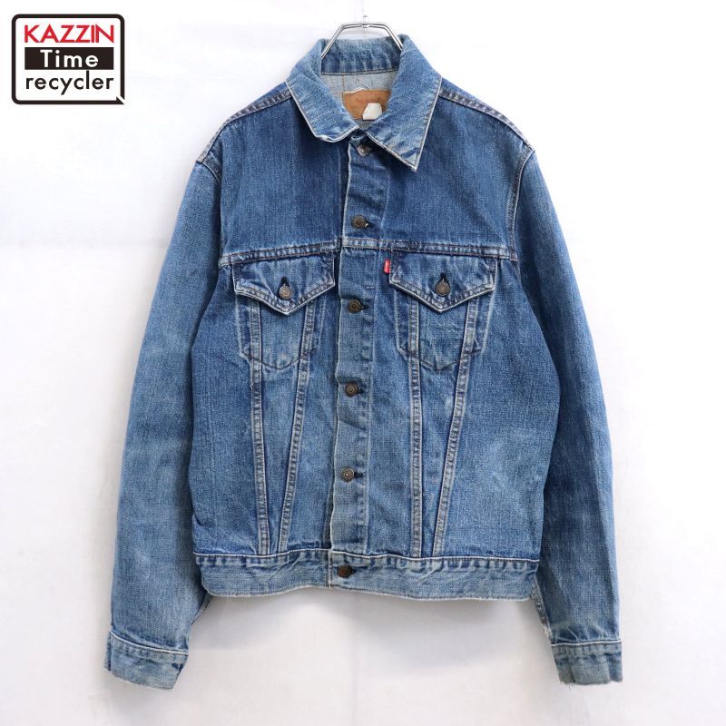 70s USA製 vintage Levi's 70505 デニムジャケット メンズ 表記44
