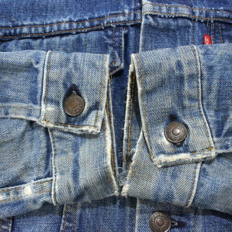 70s USA製 vintage Levi's 70505 デニムジャケット メンズ 表記44