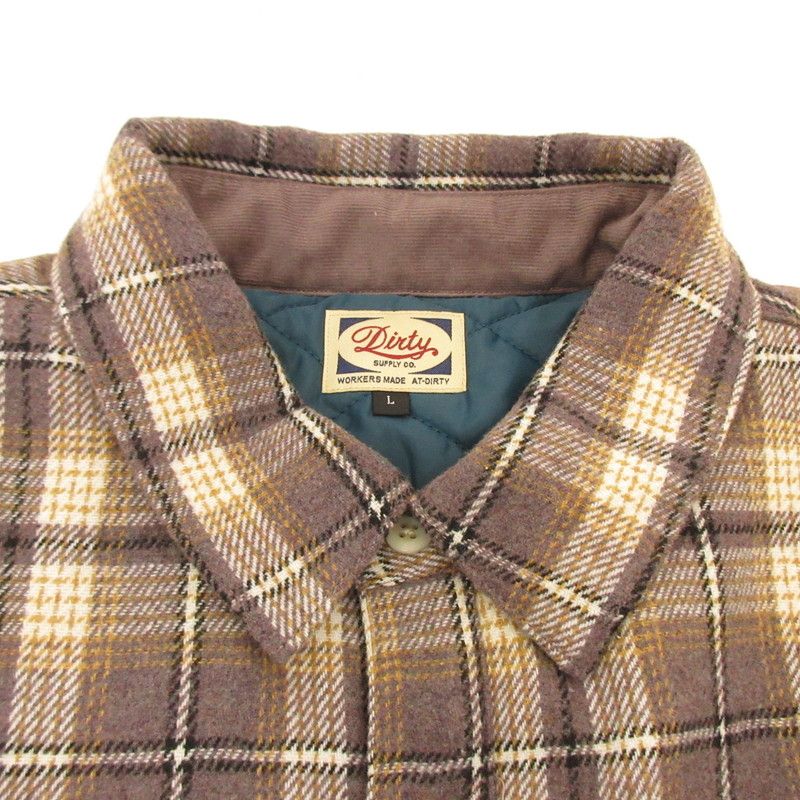 姫路東店】 中古 AT DIRTY | アットダーティー 長袖シャツ ATD OLD