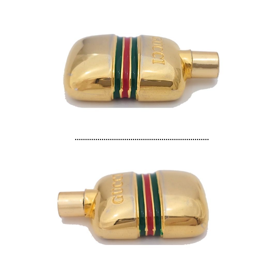  GUCCI グッチ パフュームボトル 香水ボトル シェリーライン ゴールド オールドグッチ ヴィンテージ その他 小物