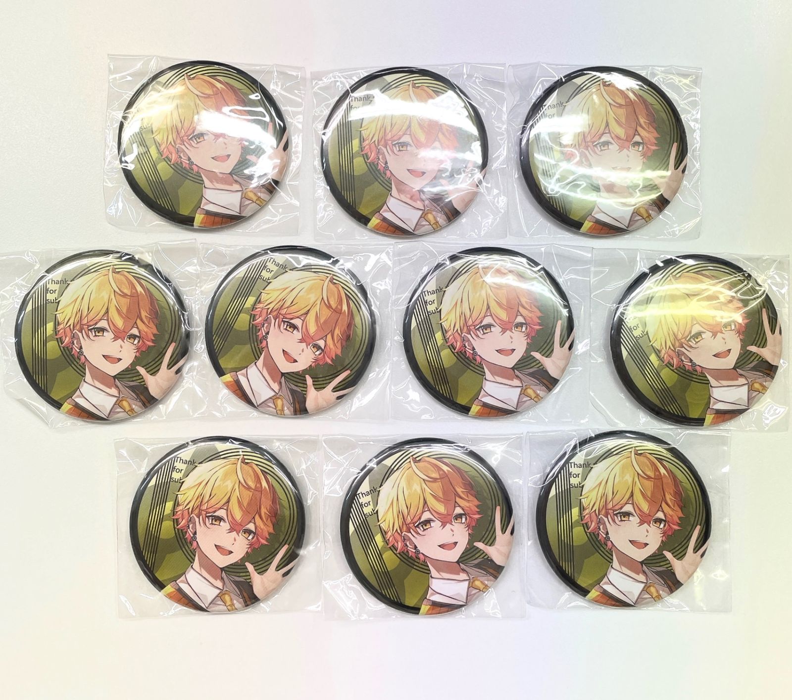 10個セット みこと シクフォニ10万人記念缶バッジ - メルカリ