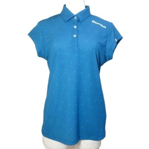 テーラーメイド TaylorMade 美品 グラフィックポロシャツ ゴルフウェア