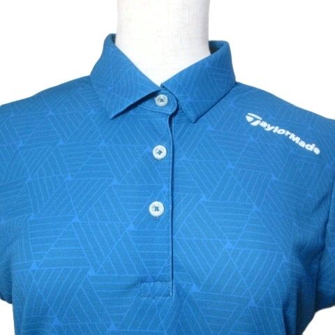 テーラーメイド TaylorMade 美品 グラフィックポロシャツ ゴルフウェア