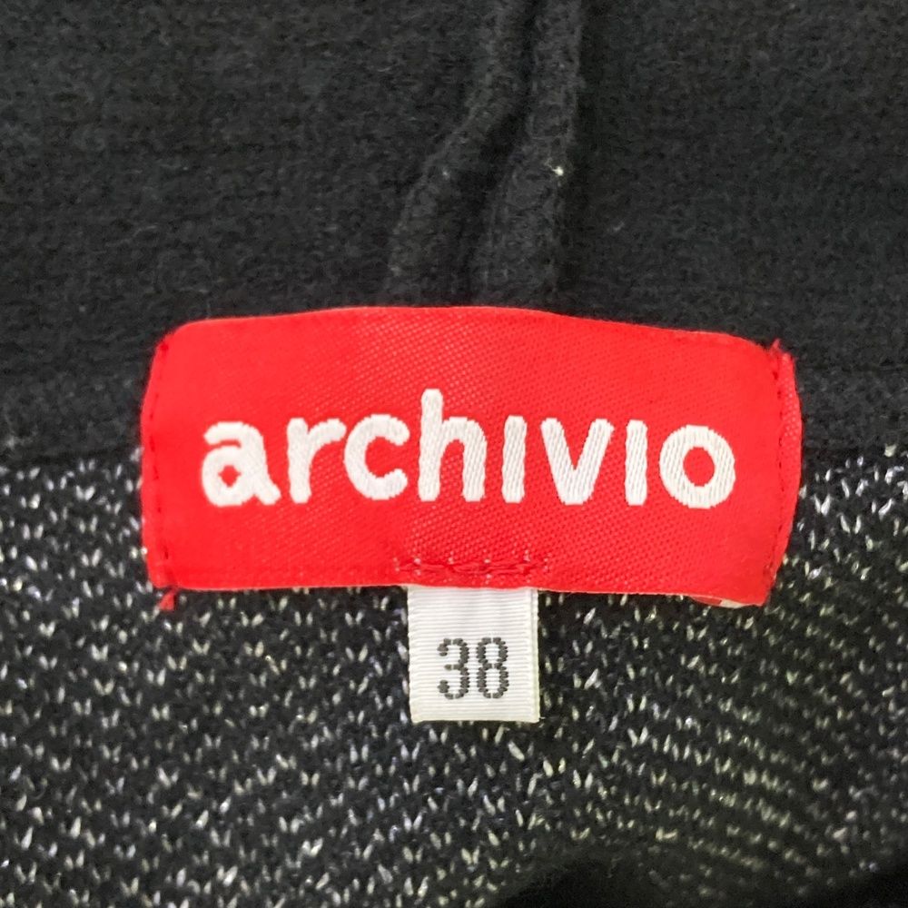 (超美品)アルチビオarchivio ニットパーカー・ニットスカート サイズ36 セール】<LADIES>プリーツ切替ニットスカート【2024年秋冬】（スカート