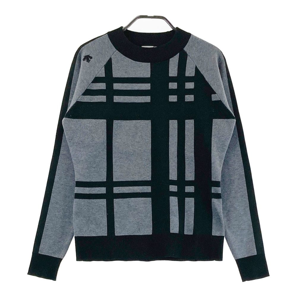 DESCENTE ゴルフウェア ニット サイズ：L DESCENTE GOLF デサントゴルフ ; DGWUJL04 モックネック