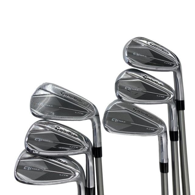 テーラーメイド Qi MAX LITE 7 S アイアンセット IR AIR SPEEDER TM 35 フレックスSR メンズ 男性用 右利き 右用 Cランク ゴルフクラブ