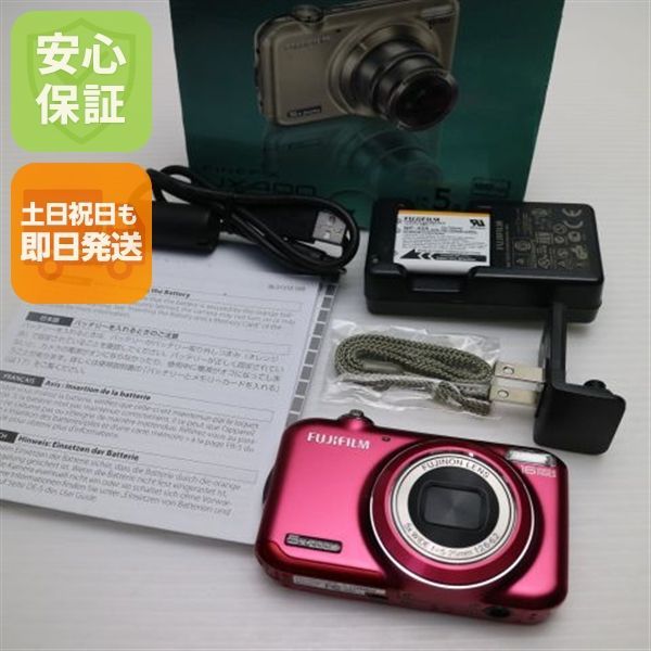 超美品 FinePix JX400 レッド 即日発送 FUJIFILM デジカメ デジタル