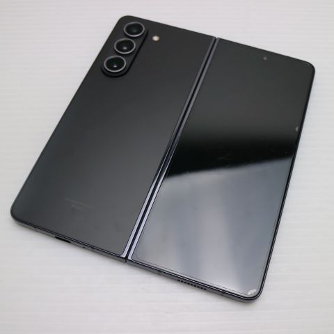 美品 SCG22 Galaxy Z Fold5 256GB ファントム ブラック AU スマホ