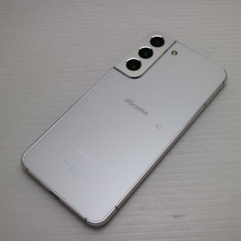 新品同様 Galaxy S22 SC-51C ファントムホワイト スマホ 白ロム 土日祝