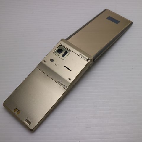 超 F 07 ゴールド ガラケー FUJITSU DoCoMo 本体 白ロム 05000