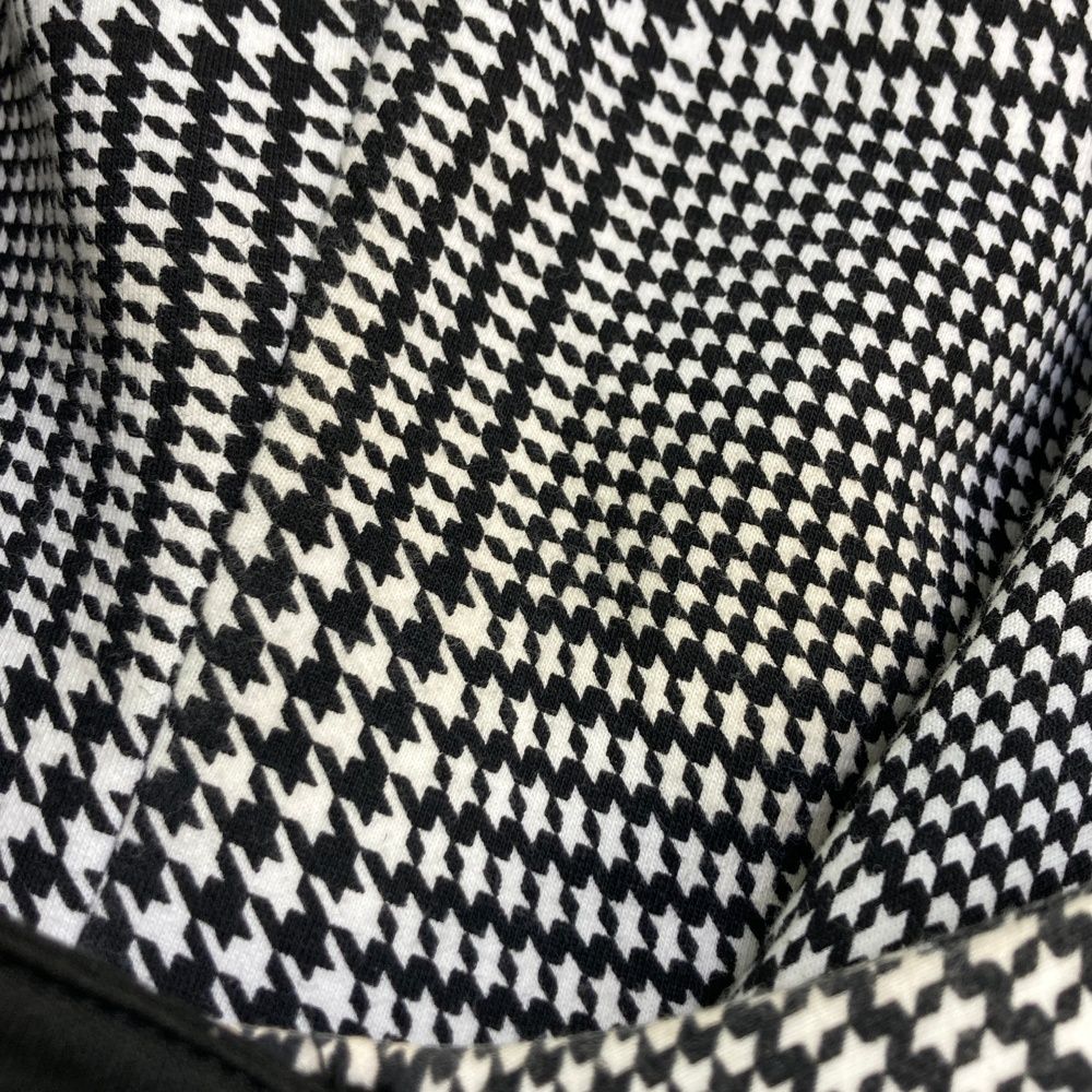 極美品　ジャックバニー　千鳥　グレンチェック　ブルゾン 　黒　白　パーカー　4 極美品 ジャックバニー 千鳥 グレンチェック ブルゾン 黒 白 パーカー