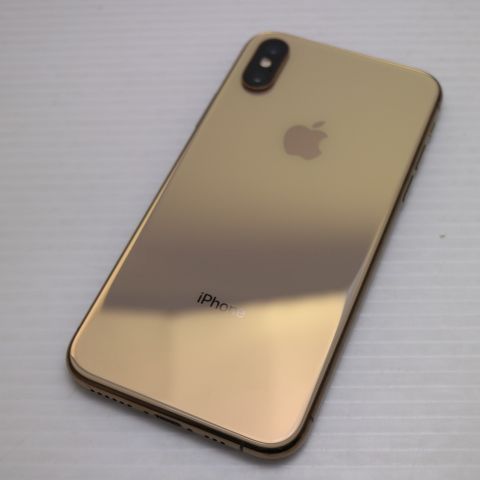 超美品 SIMフリー iPhoneXS 64GB ゴールド スマホ 白ロム 即日発送