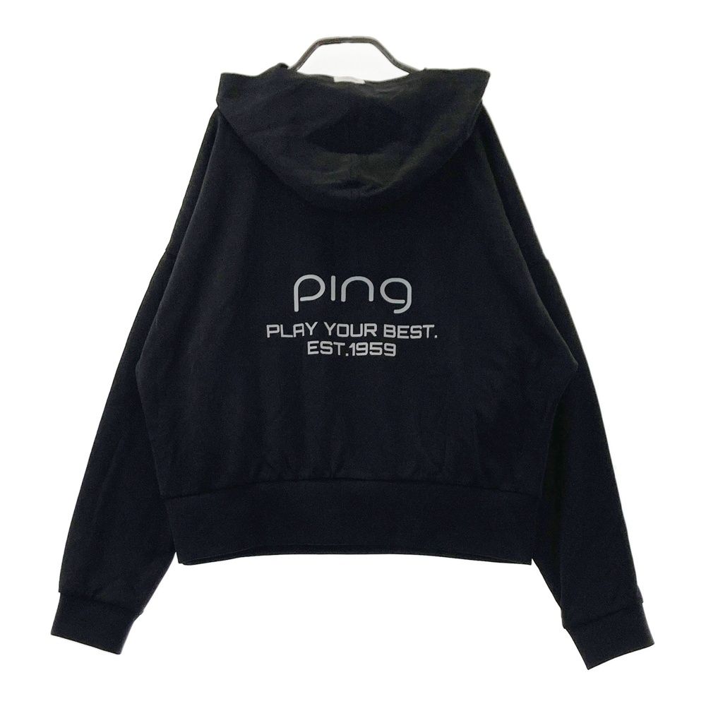 サイズ：M PING ピン 2024年モデル ダンボールニットフーディー