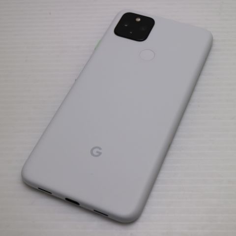 Google Pixel 4a5g ホワイト　新品同様 新品同様 SoftBank Google Pixel 4a (5G) 128GB クリアリーホワイト