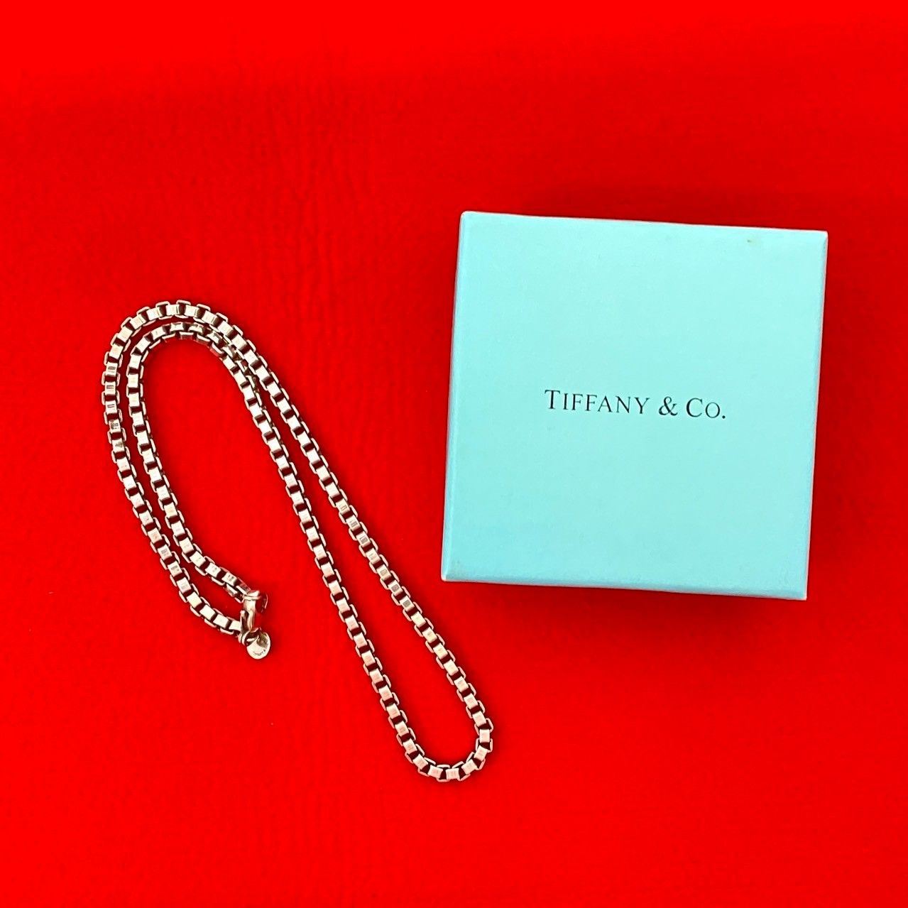 極 美品 希少品 TIFFANY&Co. ティファニー ベネチアン シルバー925