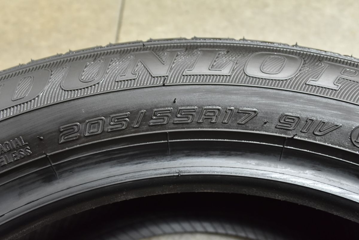  製 新車外し品 ダンロップ エナセーブ EC 300 205 55 R 17 4本セット ノア ヴォクシー ステップワゴン W 177 247 ゴルフ 可 17インチ サマータイヤ ノーマルタイヤ