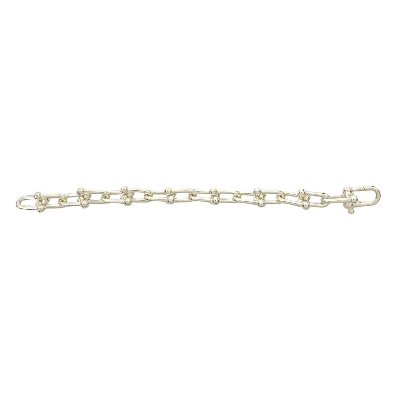 極 美品 TIFFANY&Co. ティファニー ハードウェア ラージ シルバー925 