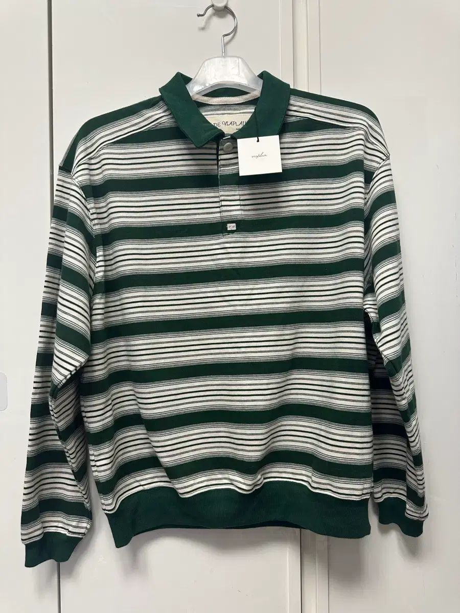 viaplain ビアプレーン ストライプ ピケ Tシャツ