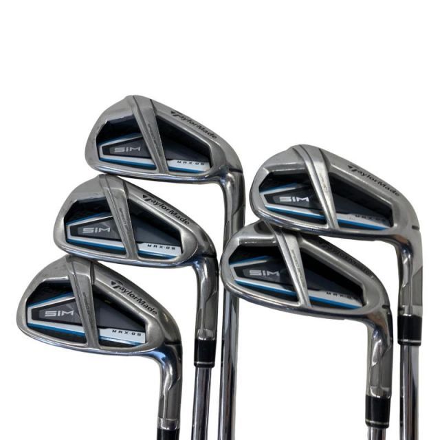テーラーメイド SIM MAX OS 5 S アイアンセット IR KBS 85 JP フレックスR メンズ 男性用 右利き 右用 Cランク ゴルフクラブ