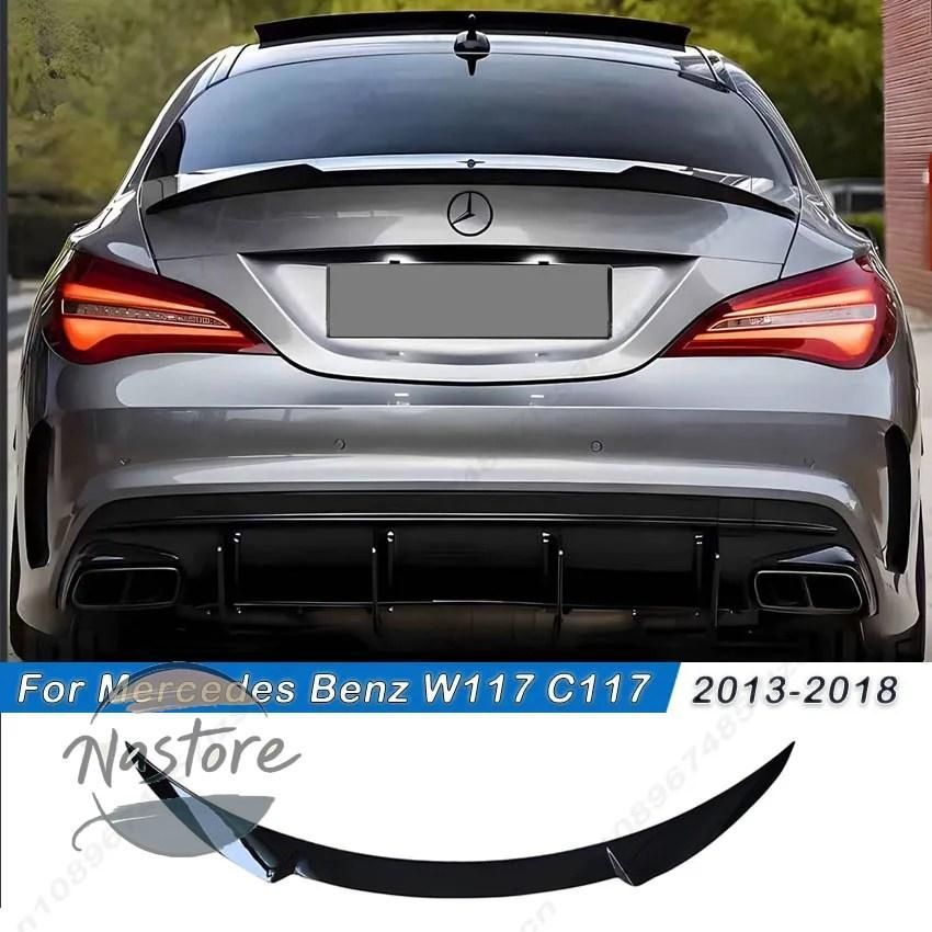 c 117 メルセデス リア キット スポイラー トランクスポイラー cla 180 200 260 45 amg 2013 2018
