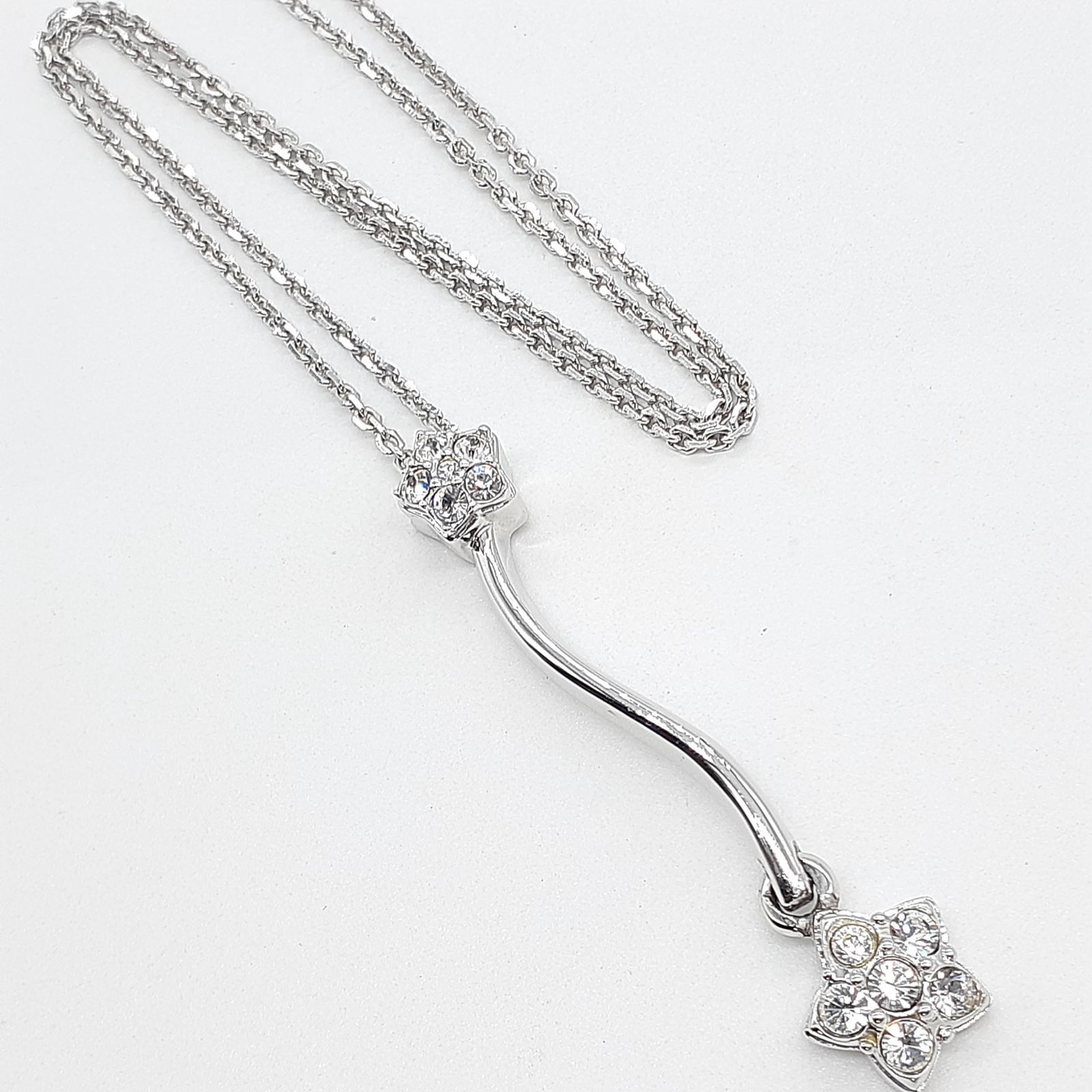 SWAROVSKI スワロフスキー ネックレス スター 流れ星 シルバー - メルカリ