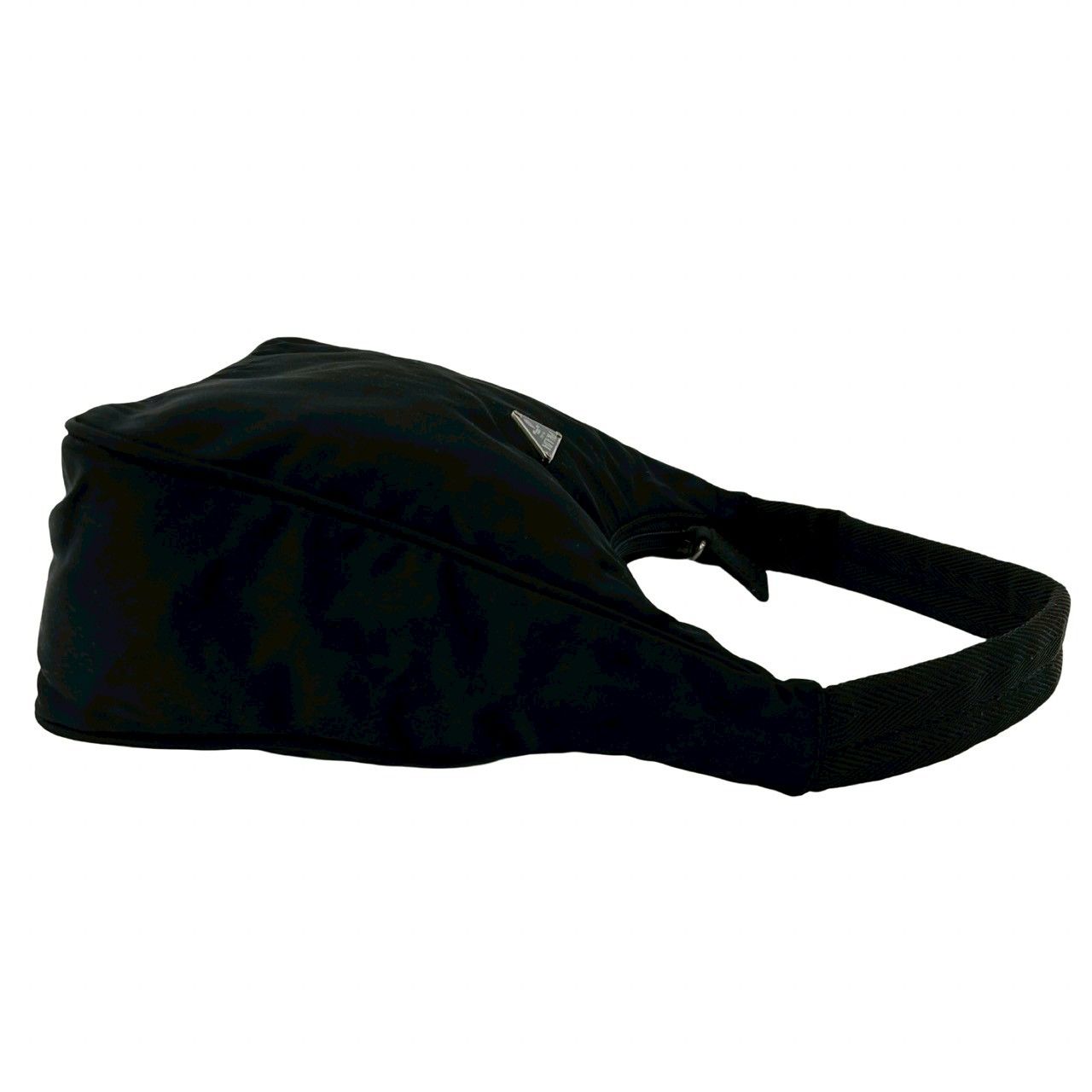 極 美品 PRADA プラダ 三角ロゴ プレート 金具 テスート ナイロン ミニ